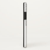 Bruid Toekomstige Mevrouw Zilver Glitter Drip Case-Mate iPhone Case (Achterkant/rechts)