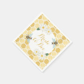 Bruid-tot-be Bruidsmeisjesfeest honingraat en made Servet (Hoek)