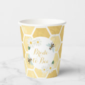 Bruid tot Bij Bruidsfeest Papieren Bekers (Voorkant)