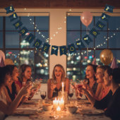 Bruid-tot-Bruid Margarita Cocktail Bunting Banner