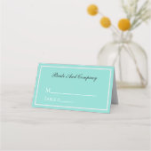 Bruid Touch Silver Bruiloft Suite Elegant Feest Plaatskaartje (Voorkant)