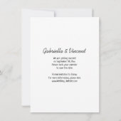 Bruid Tractor Land Boerderij Bruiloft Save the Dat Kaart (Achterkant)