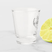 Bruid Tribe Bachelorette Bruidsmeisjes Shot Glas (Links)
