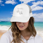 Bruid Tribe Bachelorette Bruidsmeisjes Trucker Pet<br><div class="desc">Deze elegante trucker van de 'bruidstam' past perfect bij en coördineert uw stam met een persoonlijke touch. Ideaal voor vrijgezellenweekenden,  vrijgezellenfeesten of de ochtend van de bruiloft. Ontworpen door Thisnotme©</div>