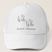 Bruid Tribe Bachelorette Bruidsmeisjes Trucker Pet (Voorkant)
