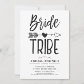 Bruid Tribe Bruids Brunch bruiloft Kaart (Voorkant)