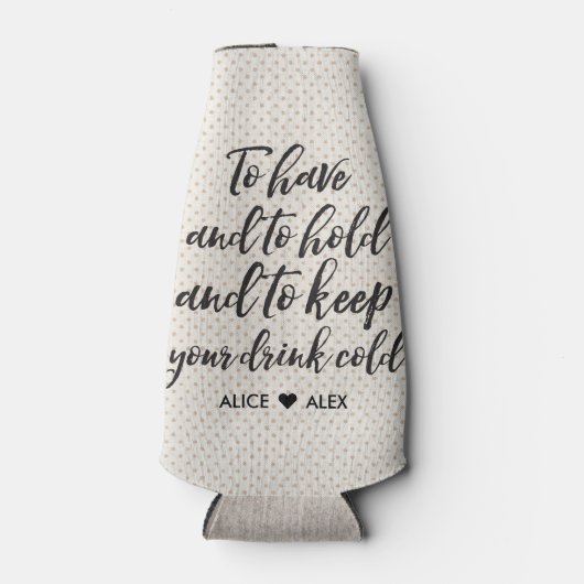 Bruid Tribe Fles Coozie (Voorkant)