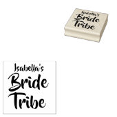 Bruid Tribe gepersonaliseerd Rubberstempel (Gestempeld)
