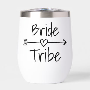 Bruid Tribe huwelijksfeest gunst gepersonaliseerd