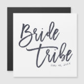 Bruid Tribe Modern en Eenvoudig Handgeschreven (Voorkant / Achterkant)