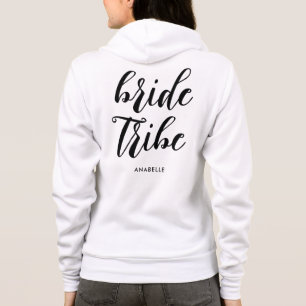 Bruid Tribe Modern Minimalistisch vrijgezellenfees Hoodie