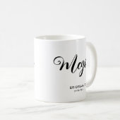 Bruid Tribe Modern Minimalistisch vrijgezellenfees Koffiemok (Voorkant rechts)