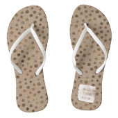 Bruid Tribe Trouwdatum Bruids Feest Casual Plezier Teenslippers (Voetbed)