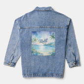 Bruid Tropical Bliss Denim Jacket (Achterkant)