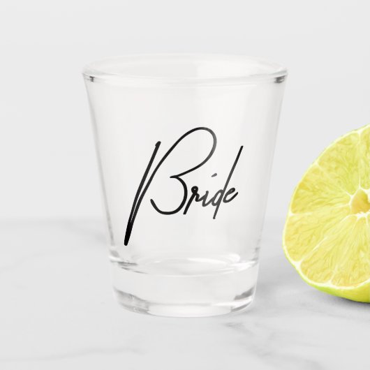 “Bruid” – Trouw Shotglas Shot Glas (Voorkant)