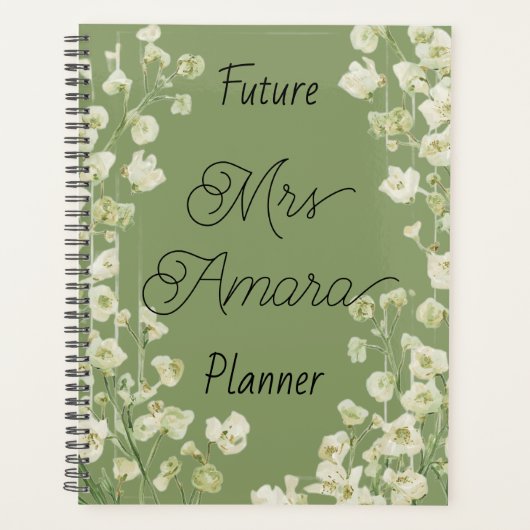 Bruid Trouwerij Persoonlijke Planner (Voorkant)