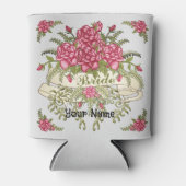 Bruid Trouwfleskoeler Blikjeskoeler (Voorkant)