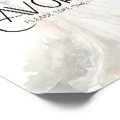 Bruid Trouwjurk gunsten neem Poster (Hoek)