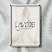 Bruid Trouwjurk gunsten neem Poster