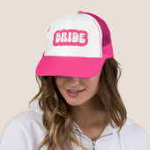 Bruid Trucker Hoed Voor Bachelorette Party Trucker Pet (In situ)