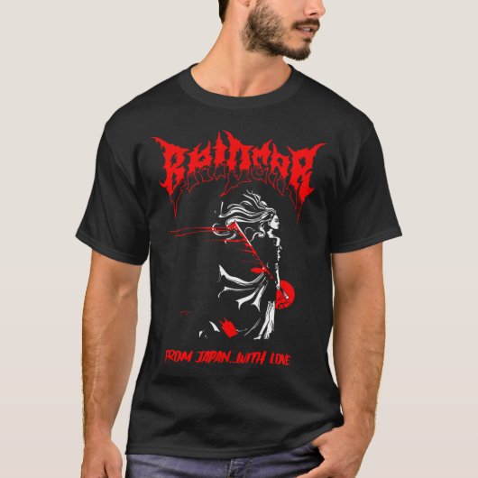 Bruid uit Japan met liefde Samurai T-shirt (Voorkant)