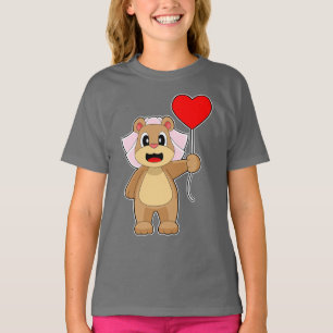 Bruid Van De Beer Ballon Bruiloft T-shirt