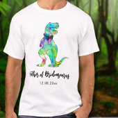 Bruid van de Brideasaurus-dinosaurus T-shirt