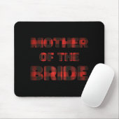 Bruid Van De Bruid Bachelorette Bruiloft Buf Muismat (Met muis)
