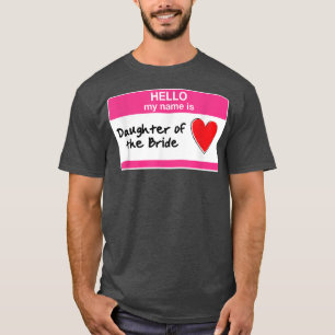 Bruid van de Bruiloft Hen Party Bruidsjurk T-shirt