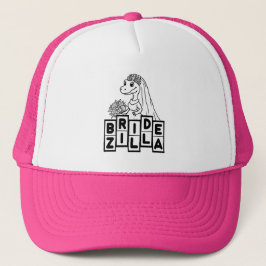 Bruid Van De Eeuw Huwelijk Bachelorette Trucker Pet