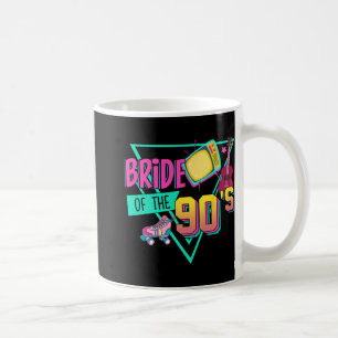 Bruid van de jaren 90 Retro 90s Bruid Bachelorette Koffiemok