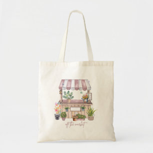 Bruid van de Markt Design Schattige Meisjesachti Tote Bag
