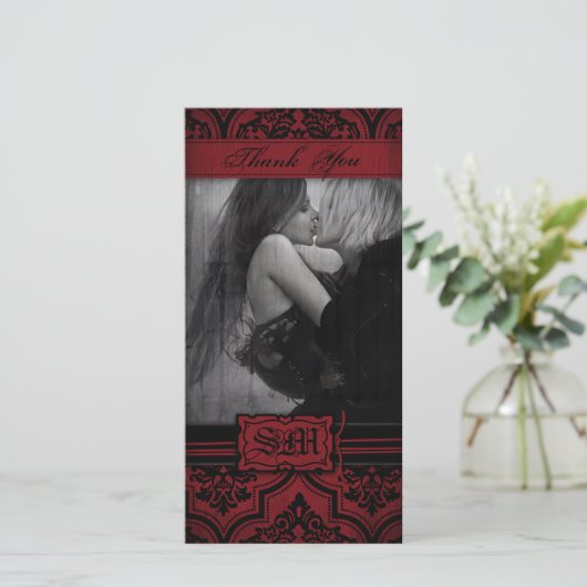 Bruid van de vampier TY-foto kaart (Staand voorkant)