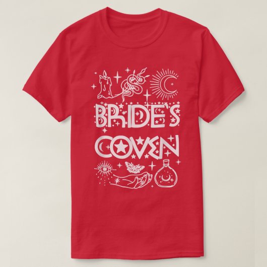 Bruid van de vrijgezellenfeest & bruidsmeisjes Hek T-shirt (Design voorkant)