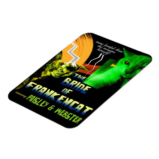 Bruid van Frankencat Magnet Magneet (Linkerzijde)