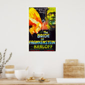 Bruid van Frankenstein 1935 Film POSTER AFDRUK (Keuken)