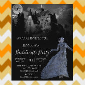 Bruid van Frankenstein Bachelorette Halloween Uitn Flyer