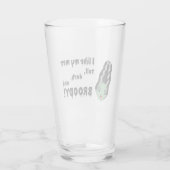 Bruid van Frankenstein Broody Glass Glas (Achterkant)