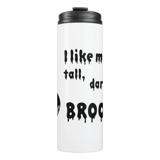 Bruid van Frankenstein Broody Thermal Tumbler Thermosbeker (Voorkant)