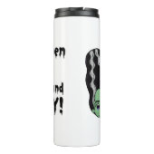 Bruid van Frankenstein Broody Thermal Tumbler Thermosbeker (Achterkant)