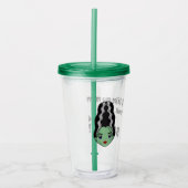 Bruid van Frankenstein Broody Tumbler Acryl Drinkbeker (Voorkant)