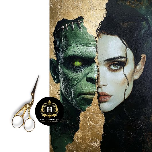 Bruid van Frankenstein Decoupage Tissue Paper Tissuepapier