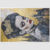 Bruid van Frankenstein Decoupage Tissue Paper Tissuepapier (Voorkant)