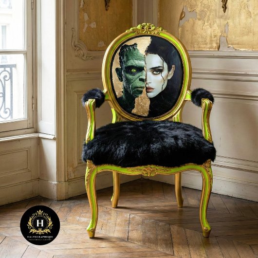 Bruid van Frankenstein decoupage tissuepapier