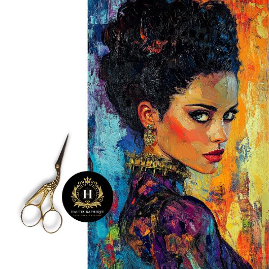 Bruid van Frankenstein Decoupage Tissuepapier