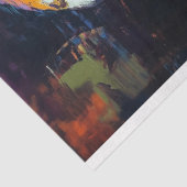 Bruid van Frankenstein Decoupage Tissuepapier (Detail)