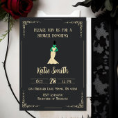 Bruid van Frankenstein Halloween Bridal Uitnodigin Kaart