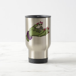 Bruid van Frankenstein Hand met Skeleton Bow | GOT Reisbeker