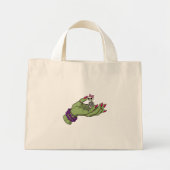 Bruid van Frankenstein Hand met Skeleton Bow Mini Tote Bag (Voorkant)