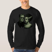 Bruid Van Frankenstein Lange Mouwen T-Shirt (Voorkant)